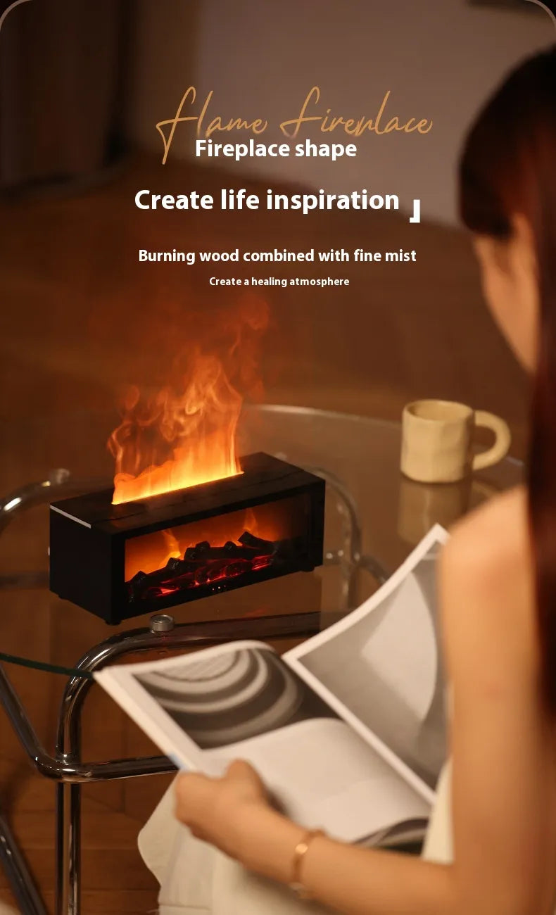 EmberMist™ Flame Aromatherapy Essential Oil Diffuser NestWell