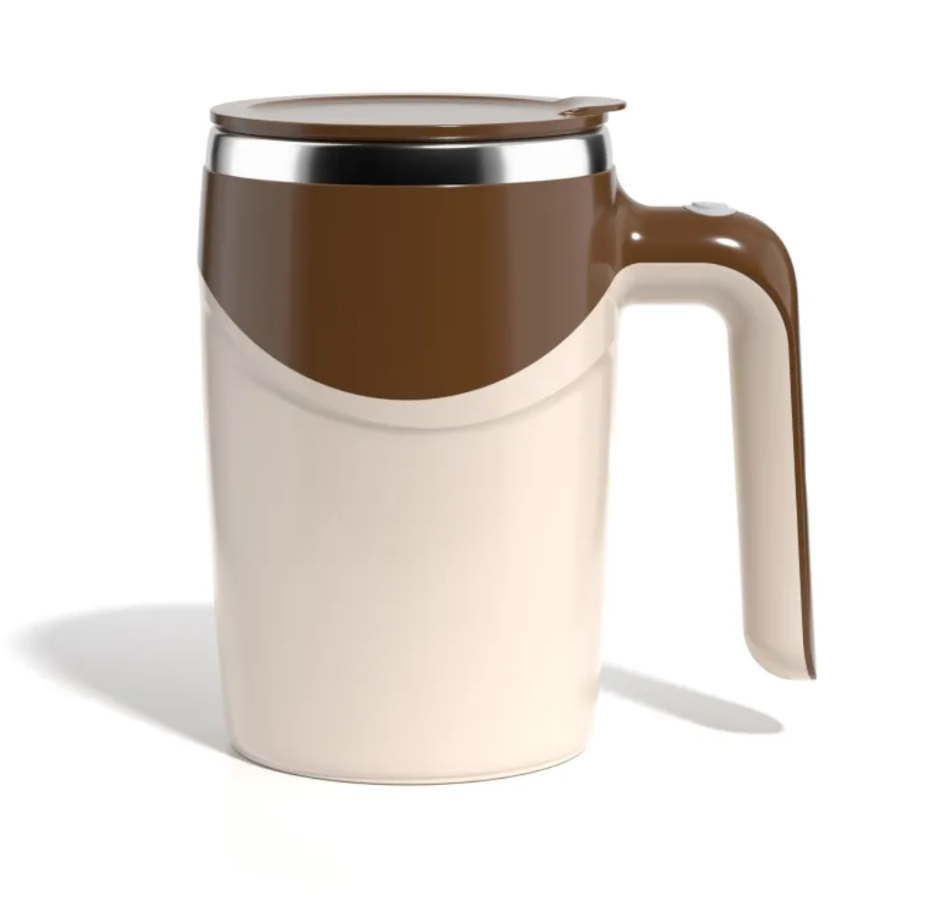 SwirlCup™ Magnetic Self-Stirring Mug NestWell