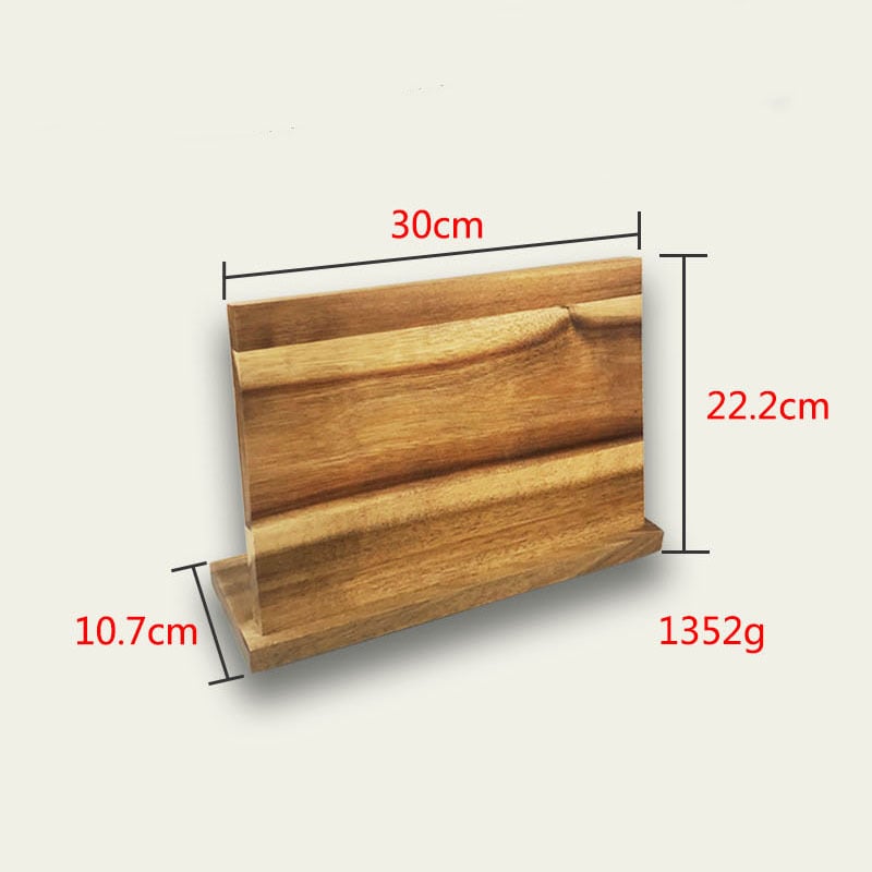 EdgeHold™ Solid Wood Magnetic Knife Holder NestWell