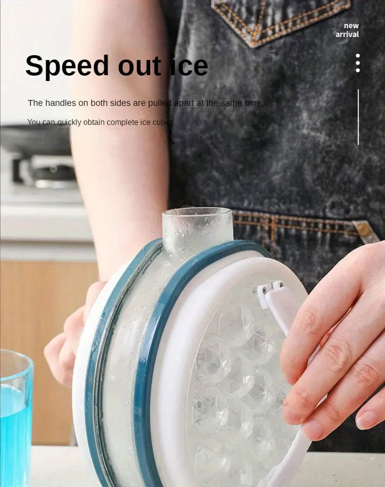 ChillCraft™ 2-in-1 Ice Ball Maker & Cold Water Pot NestWell