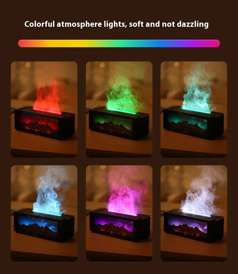 EmberMist™ Flame Aromatherapy Essential Oil Diffuser NestWell