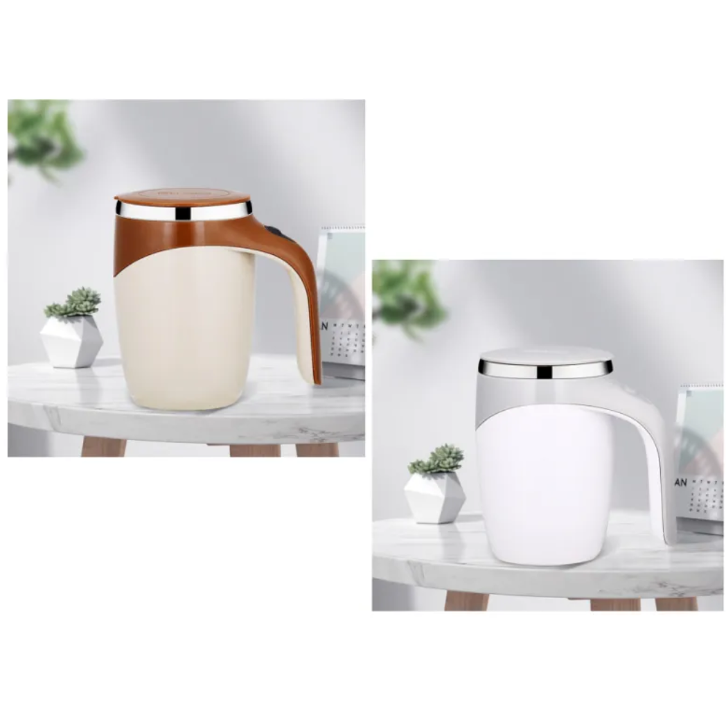 SwirlCup™ Magnetic Self-Stirring Mug NestWell
