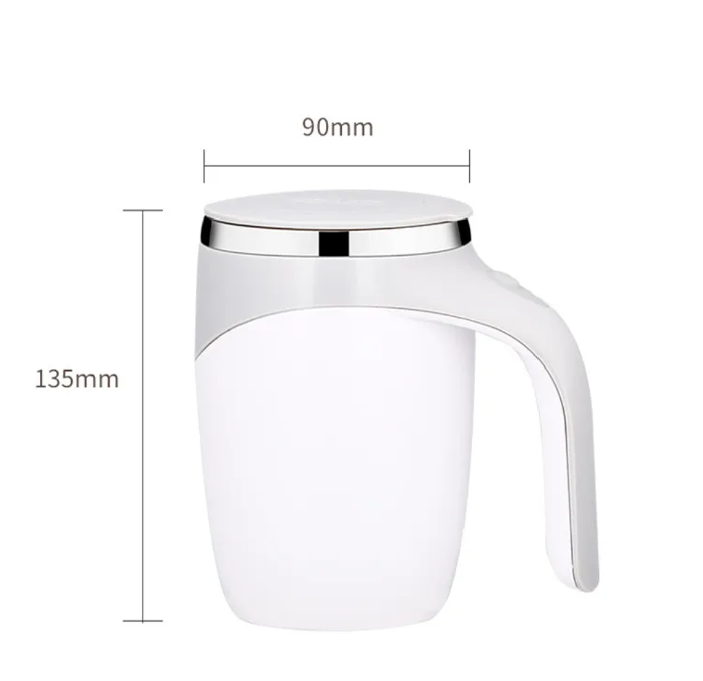 SwirlCup™ Magnetic Self-Stirring Mug NestWell