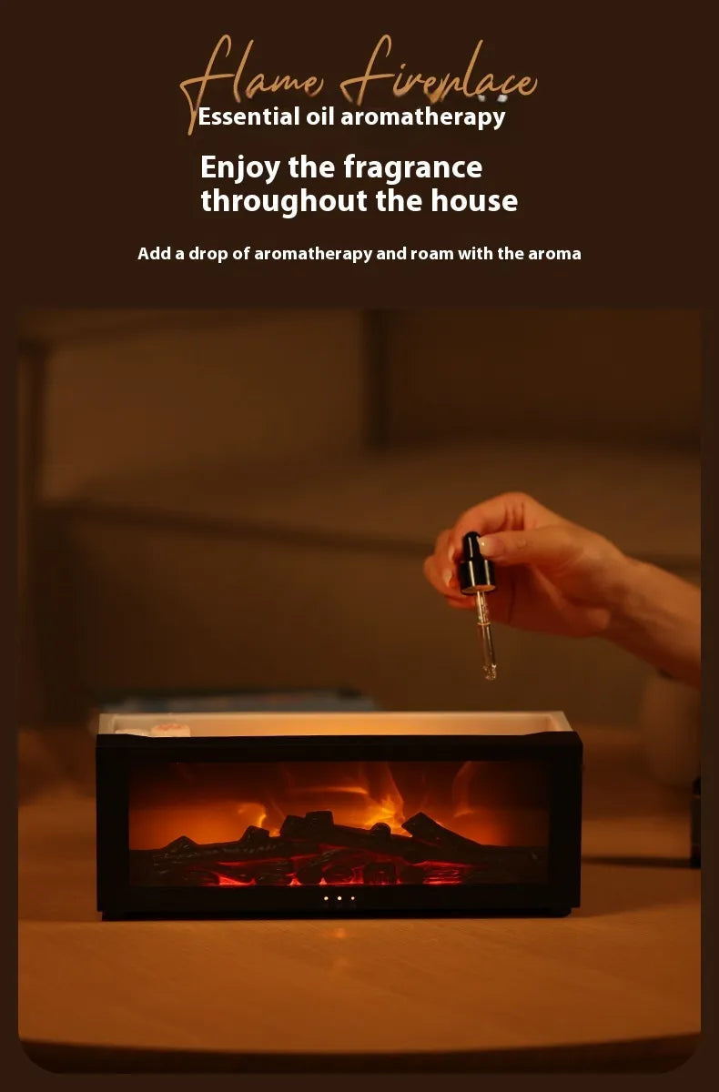 EmberMist™ Flame Aromatherapy Essential Oil Diffuser NestWell