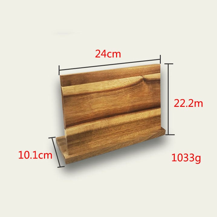 EdgeHold™ Solid Wood Magnetic Knife Holder NestWell