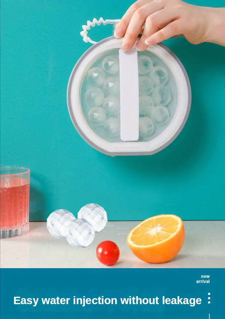 ChillCraft™ 2-in-1 Ice Ball Maker & Cold Water Pot NestWell