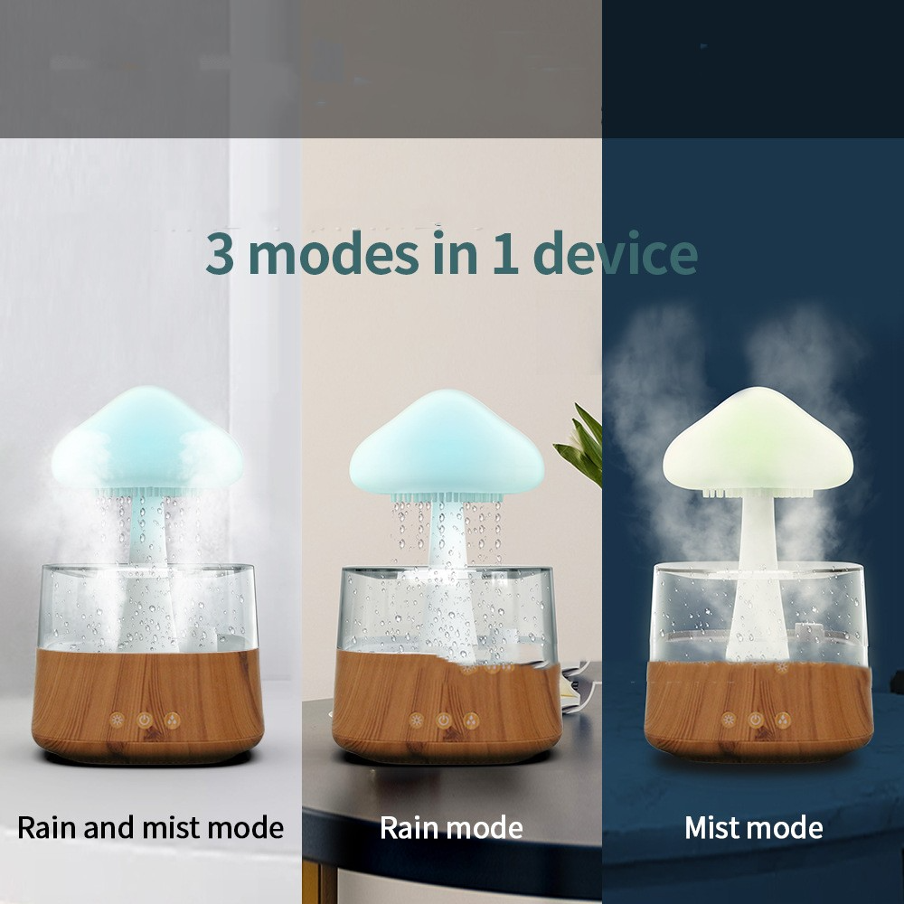DreamMist™ Calming Cloud Rain Diffuser Humidifier NestWell
