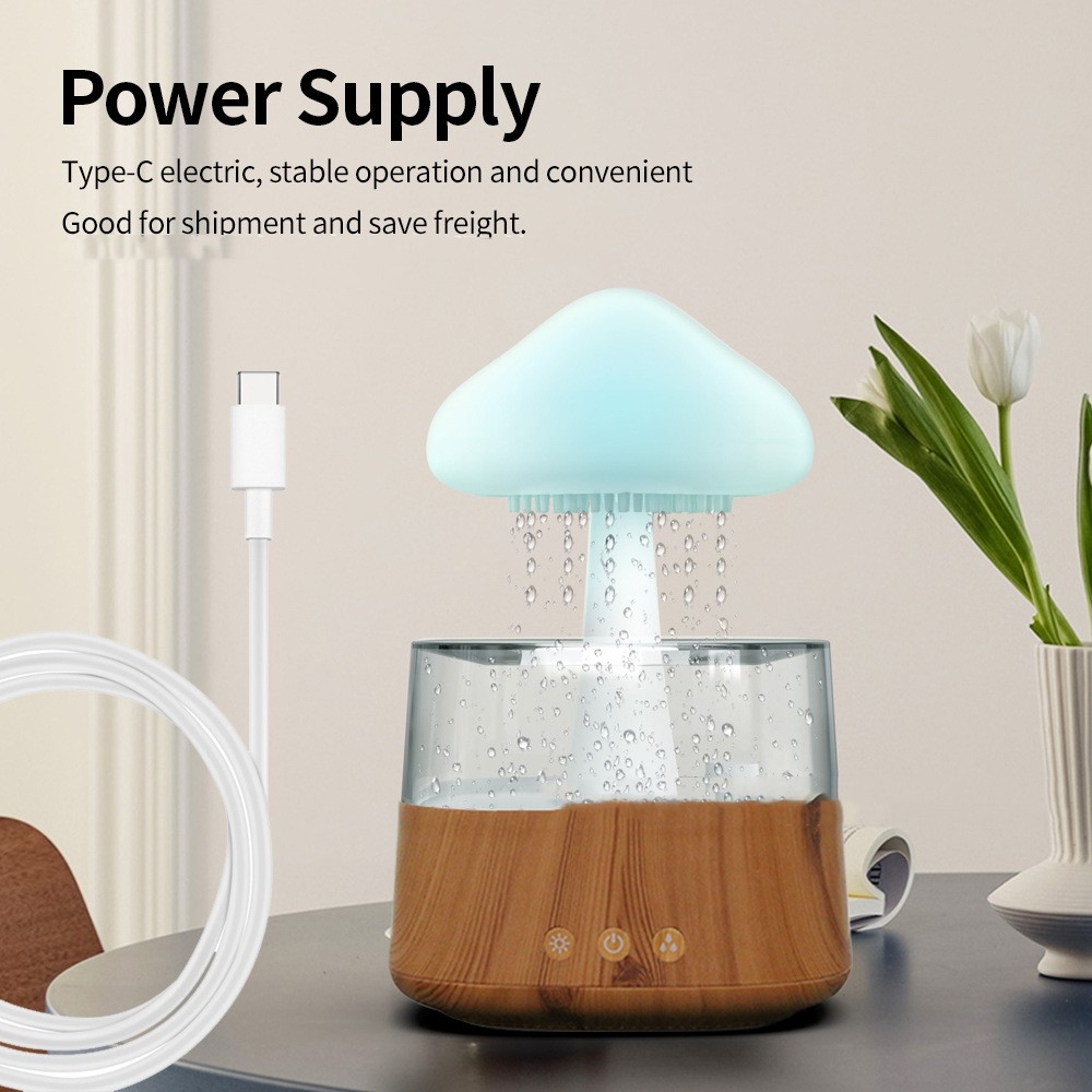 DreamMist™ Calming Cloud Rain Diffuser Humidifier NestWell