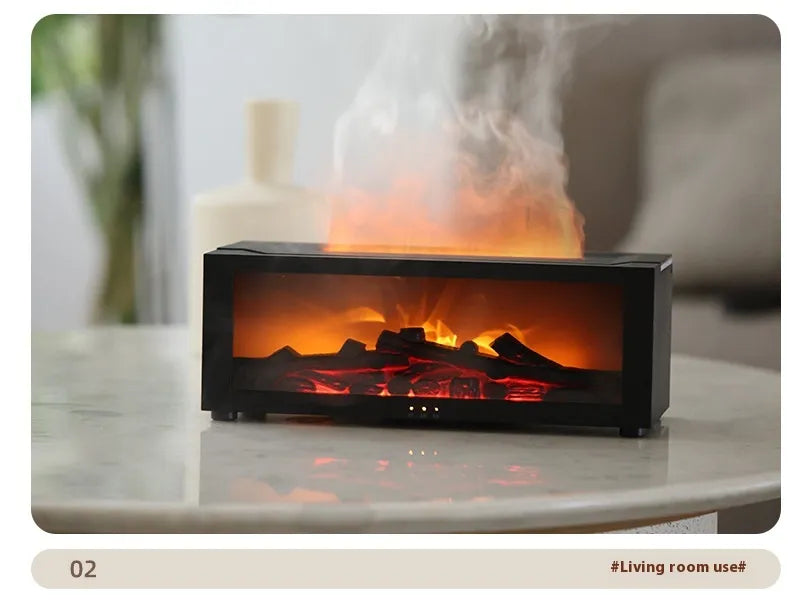 EmberMist™ Flame Aromatherapy Essential Oil Diffuser NestWell